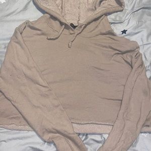 Rock Rose Couture Cropped Hoodie